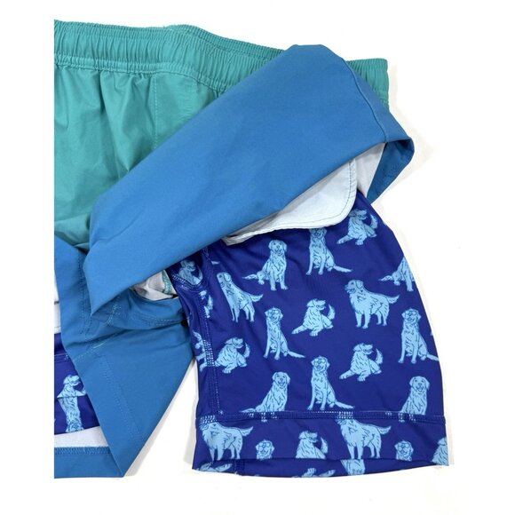 Chubbies Mens Shorts Size Large 5.5" Inseam Lined Brief Liner Athletic Hybrid - Picture 9 of 16